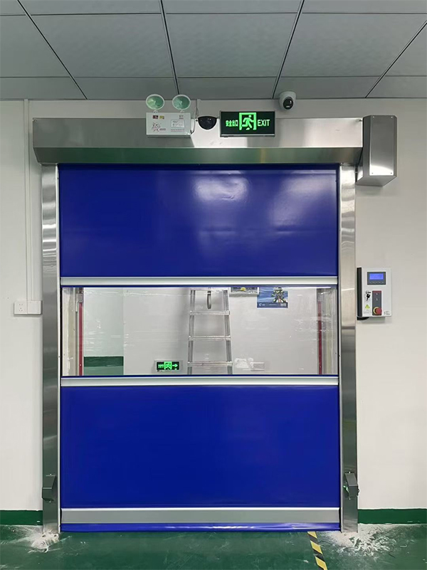 快速卷帘门在冷链物流仓储区的应用实践 快速卷帘门在冷链物流仓储区的应用实践